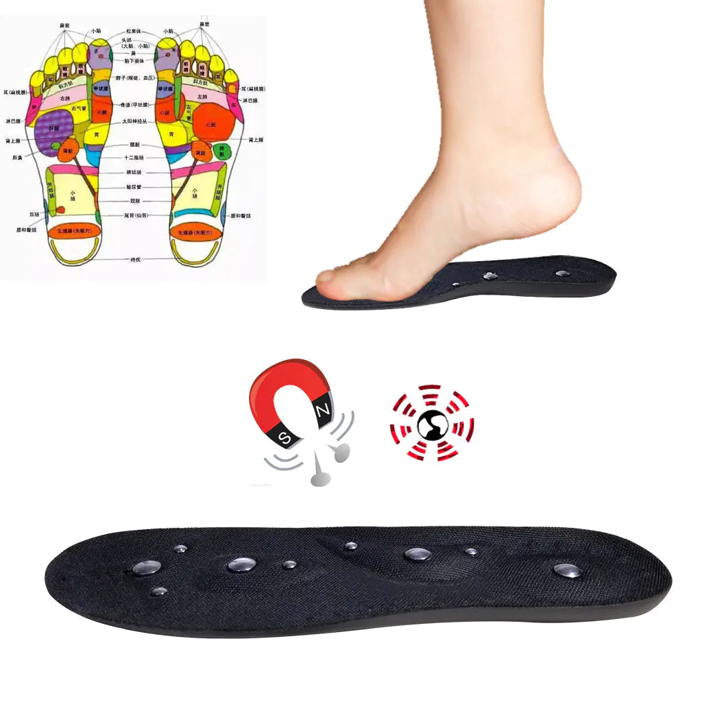 Magnetische Therapie-Einlegesohlen für Gesundheit und Massage
